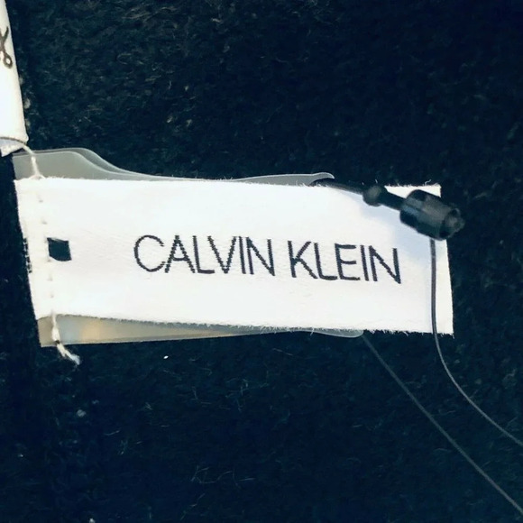 Calvin Klein Womens White Black Neck Warmer Infinity Loop Scarf One Size - Picture 2 of 8